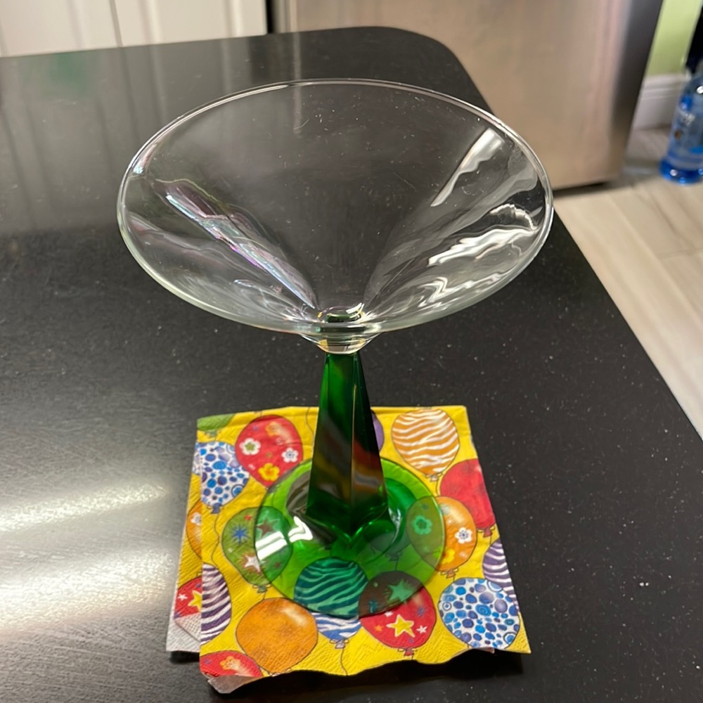 4 Martini Glasses…